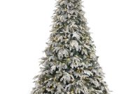 Home Accents Holiday 75 Ft Pre Lit Led Flocked Mixed Pine regarding proportions 1000 X 1000