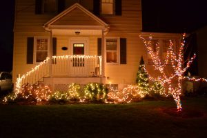 In The Little Yellow House Outdoor Christmas Lights within dimensions 1600 X 1066