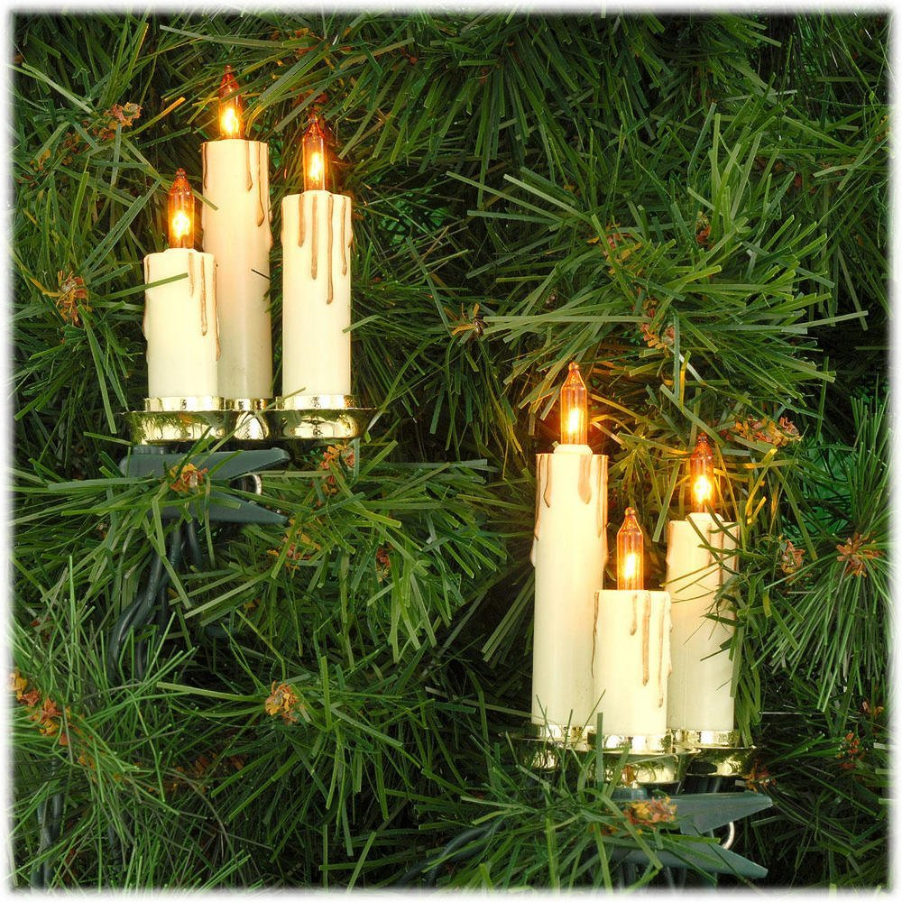 Incandescent Christmas Lights Candles Battery And Electric regarding proportions 1000 X 1000