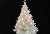 Iridescent Mother Of Pearl All White Ceramic Christmas Tree 18 Inch inside proportions 1000 X 1000