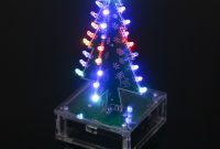 Kkmoon Diy Colorful Easy Making Led Light Acrylic Christmas Tree intended for sizing 1000 X 1000