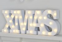 Large Light Up Xmas Christmas Sign Ginger Ray for measurements 900 X 900