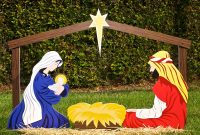 Large Outdoor Christmas Ornaments Nativity Yard Decorations with proportions 1000 X 1000