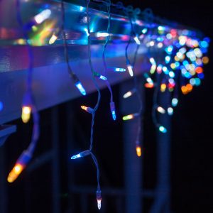 Led Christmas Lights 50 M5 Multicolor Color Change Led Icicle Lights inside dimensions 1500 X 1500