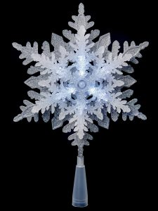 Led Tree Topper Christmas Decorations Top Xmas Star Snowflake Light regarding dimensions 1125 X 1500