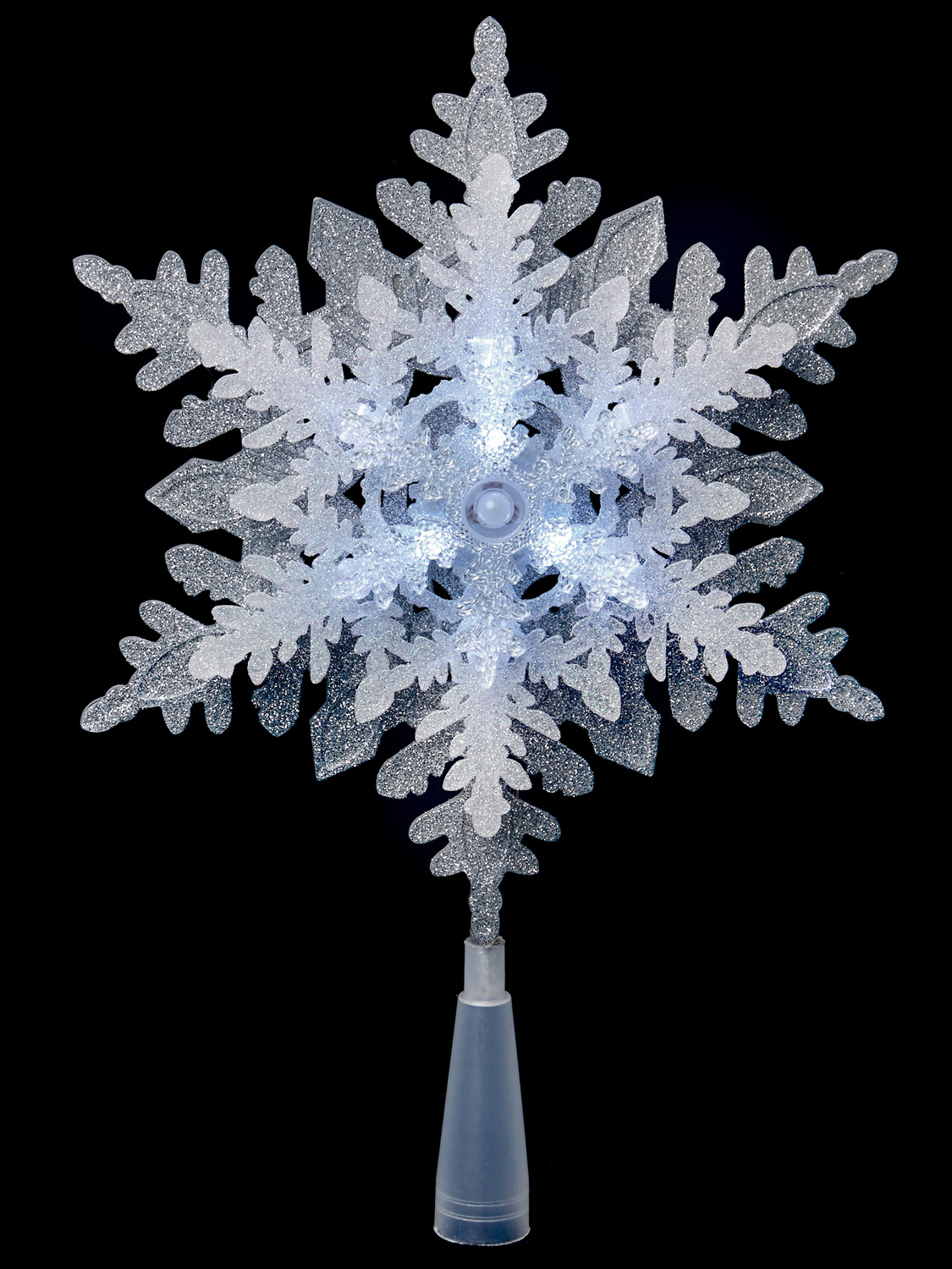 Led Tree Topper Christmas Decorations Top Xmas Star Snowflake Light regarding dimensions 1125 X 1500