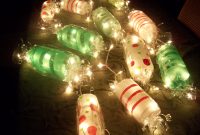 Light Up Candy Garland Cut Ends Off Soda Bottles Paint Candy regarding measurements 3648 X 2736