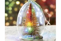 Light Up Glass Christmas Tree Bauble Decoration Delightful regarding size 4897 X 3890