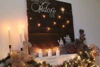 Lighted Reclaimed Lumber Christmas Sign Tutorial The Kim Six Fix inside proportions 960 X 1080