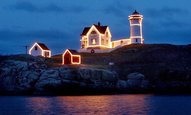 Nubble Lighthouse Christmas Lights • Christmas Lights Ideas