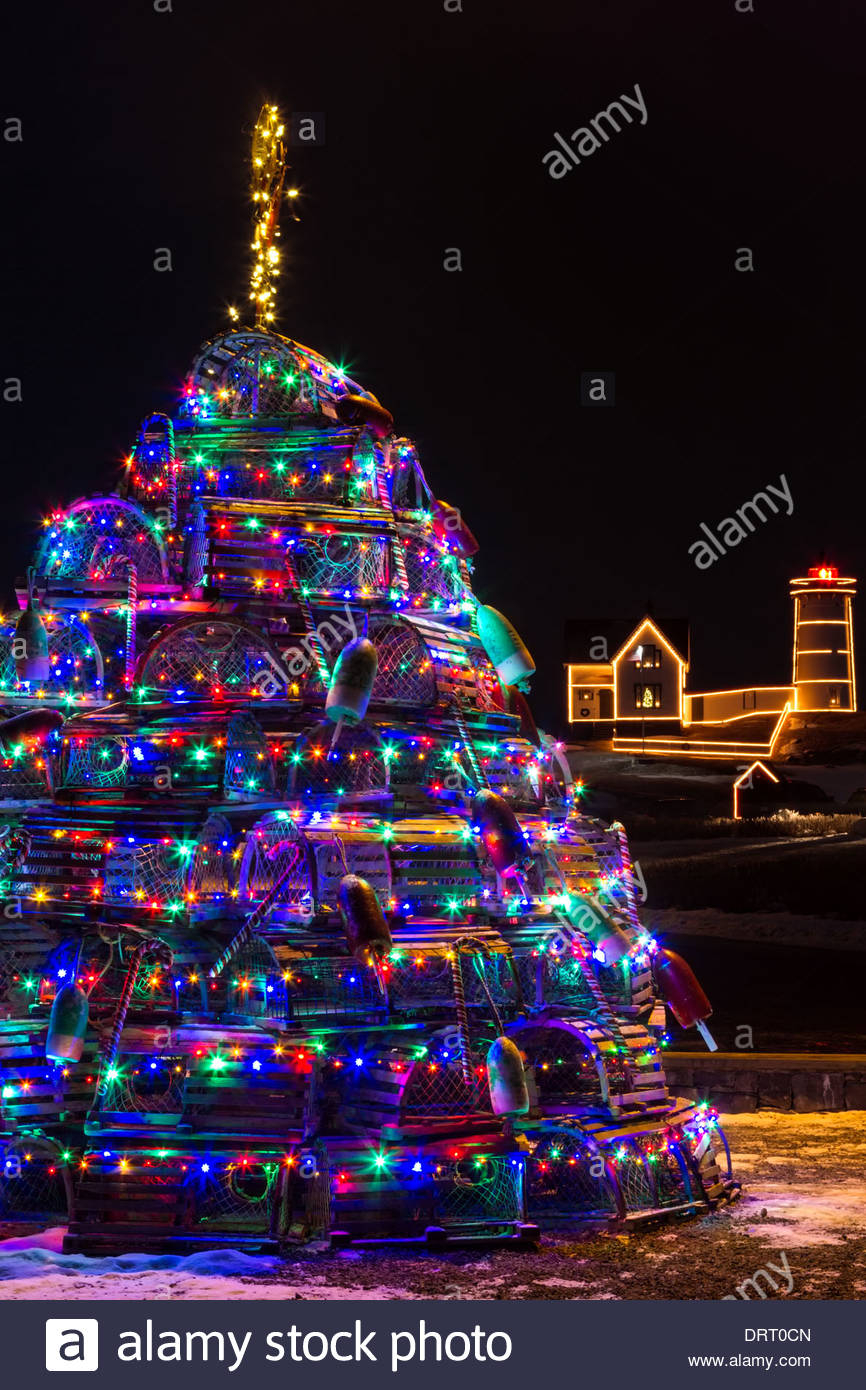 Lobster Pot Tree Stock Photos Lobster Pot Tree Stock Images Alamy with sizing 866 X 1390