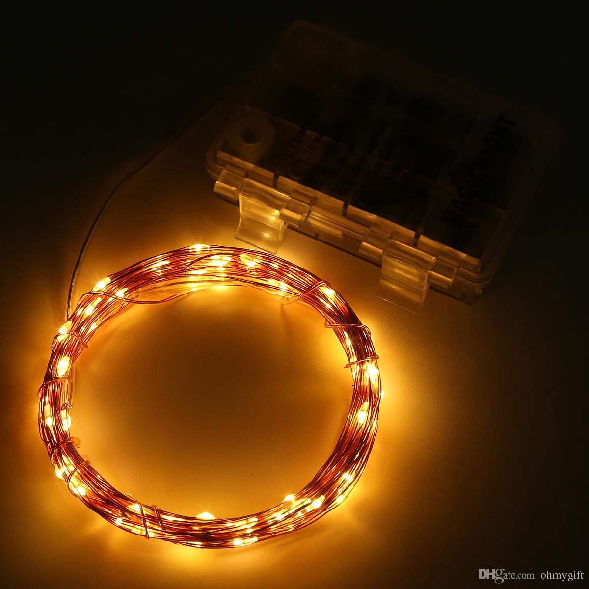 Magicnight 60 Leds Battery Powered Led String Lights With Remote with regard to measurements 1200 X 1200