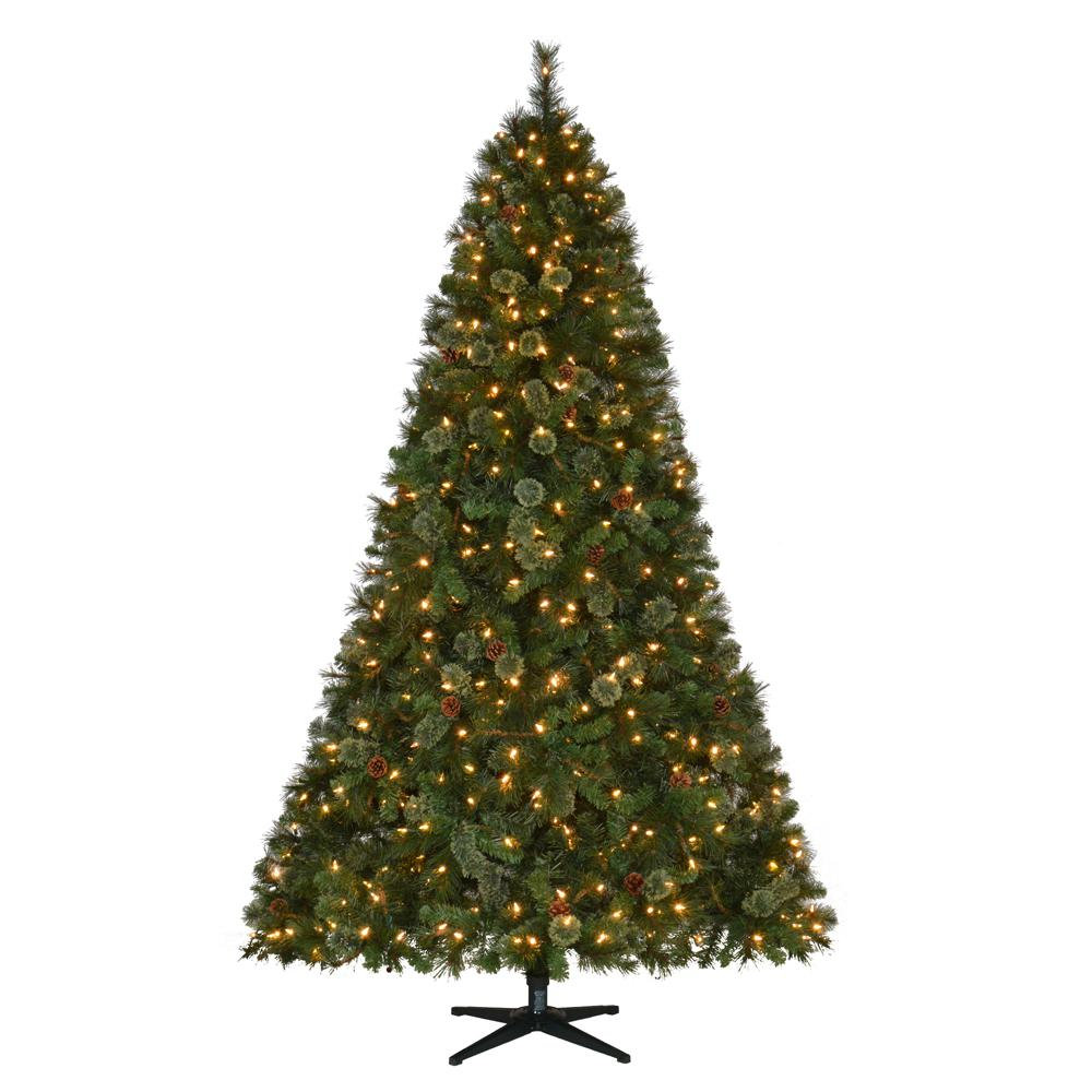 Martha Stewart Living 75 Ft Pre Lit Led Alexander Pine Artificial pertaining to size 1000 X 1000