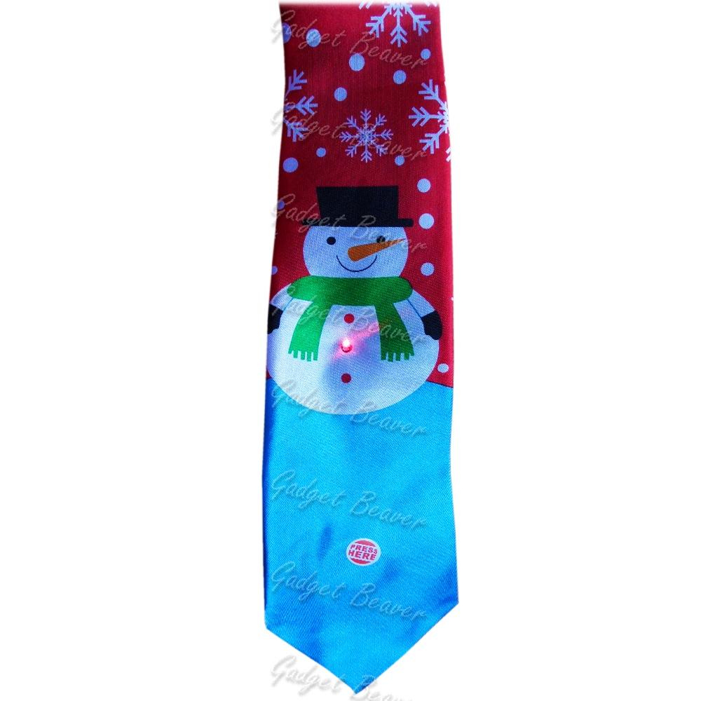 Mens Christmas Tie Musical Light Up Novelty Xmas Secret Christmas intended for size 1000 X 1000