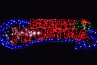 Merry Christmas Lighted Banner Fun For Christmas Halloween for sizing 1280 X 720