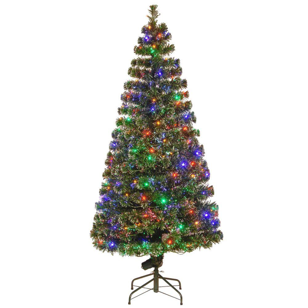 National Tree Company 6 Ft Fiber Optic Evergreen Artificial in sizing 1000 X 1000