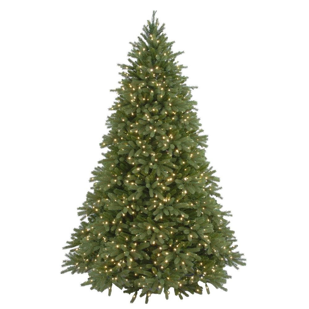 National Tree Company 7 12 Ft Feel Real Jersey Fraser Fir Hinged with regard to sizing 1000 X 1000