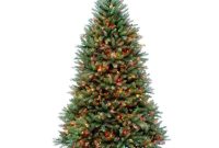 National Tree Company 75 Ft Pre Lit Dunhill Fir Hinged Artificial regarding size 1000 X 1000