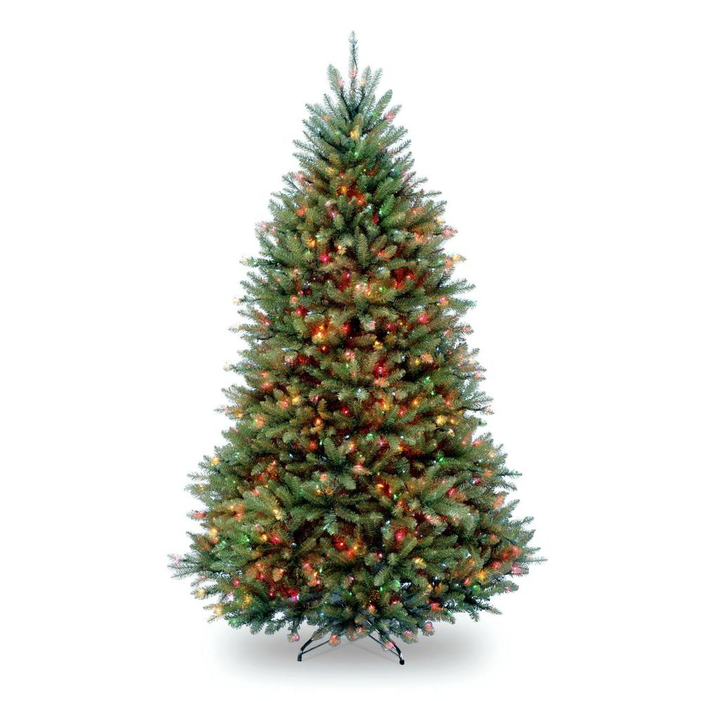 National Tree Company 75 Ft Pre Lit Dunhill Fir Hinged Artificial regarding size 1000 X 1000