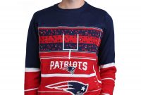 New England Patriots Stadium Light Up Ugly X Mas Sweater with sizing 1750 X 2500