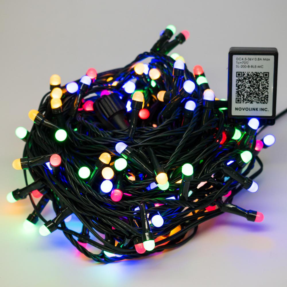 Novolink 200 Light 8 Mm Mini Globe Multi Color Led Lights With regarding proportions 1000 X 1000