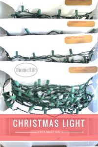 Organize Christmas Lights First Home Love Life with regard to dimensions 735 X 1102