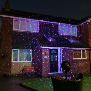 Outdoor Christmas Laser Light Projector With Remote Red And Green Leds throughout size 1200 X 1200