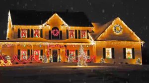 Outdoor Christmas Lighting Decorations Ideas For Home Office Back within proportions 1280 X 720