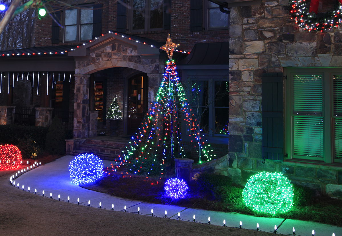Outdoor Christmas Yard Decorating Ideas inside dimensions 1200 X 830