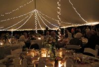 Outdoor Tent Wedding With White Christmas Lights Love The Simple intended for size 4000 X 3000