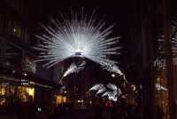 Peacock Feather Christmas Lights Bond St London 2014 Flickr within sizing 1024 X 768