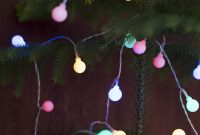 Photo Of Colorful Glowing Round Christmas Tree Lights Free inside measurements 2002 X 3000