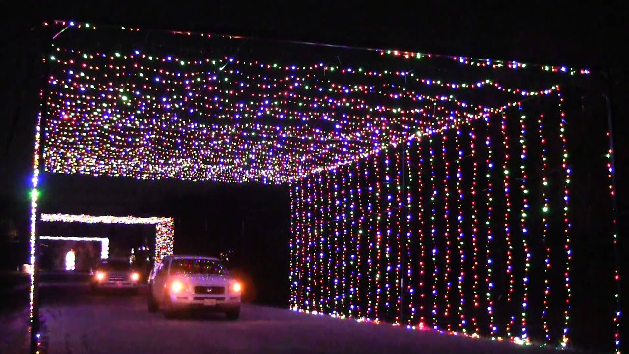 Prairie Lights Opens Its Two Mile Drive Through Christmas Light within size 1920 X 1080