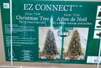 Pre Lit Dual Color Led Ez Connect 75 Christmas Tree Costco Weekender throughout proportions 1600 X 900