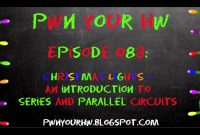 Pwn E083 Christmas Lights An Introduction To Series And Parallel regarding sizing 1280 X 720