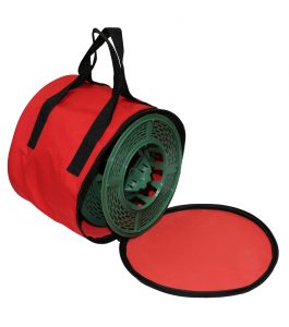 Red Storage Bag With Christmas Light Reels Joann for sizing 1200 X 1360