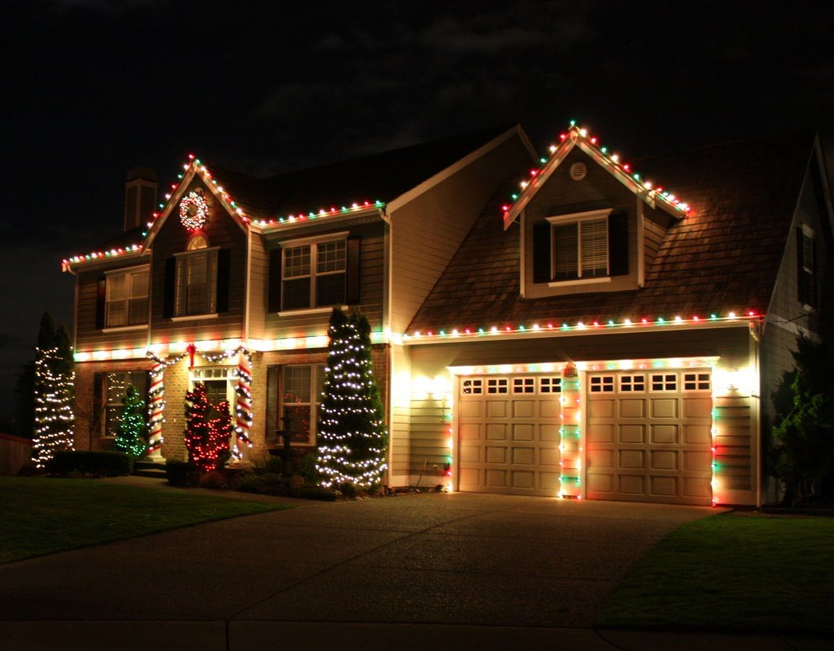 Red White Green Christmas Lights Outdoor Christmas Lights with size 1200 X 937