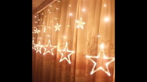 Review Ucharge Star Curtain Lights With 12 Stars 138pcs Waterproof regarding size 1001 X 1001