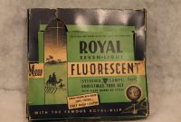 Royal Fluorescent Christmas Lights In Orig Box Working Set 1 inside size 1600 X 1066