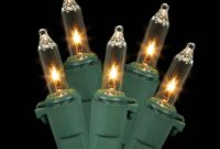 Set Of 100 Clear Mini Twinkle Christmas Lights Green Wire in size 1500 X 1500