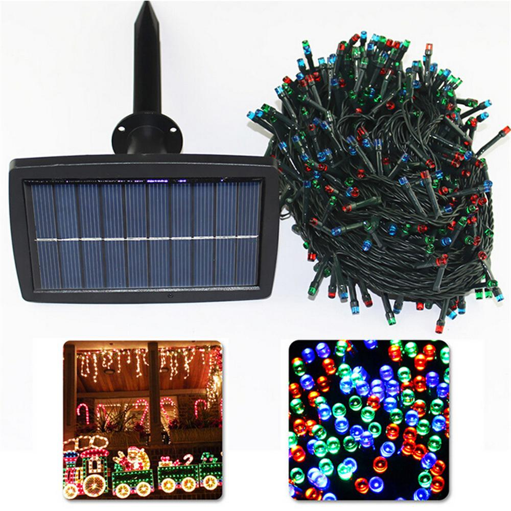 Solar Powered Led String Light 200 500leds 21 51m Lighting Garden within measurements 1000 X 1000