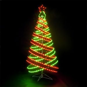 Spiral Christmas Tree Outdoor Decorations Image Home Garden And pertaining to proportions 960 X 960