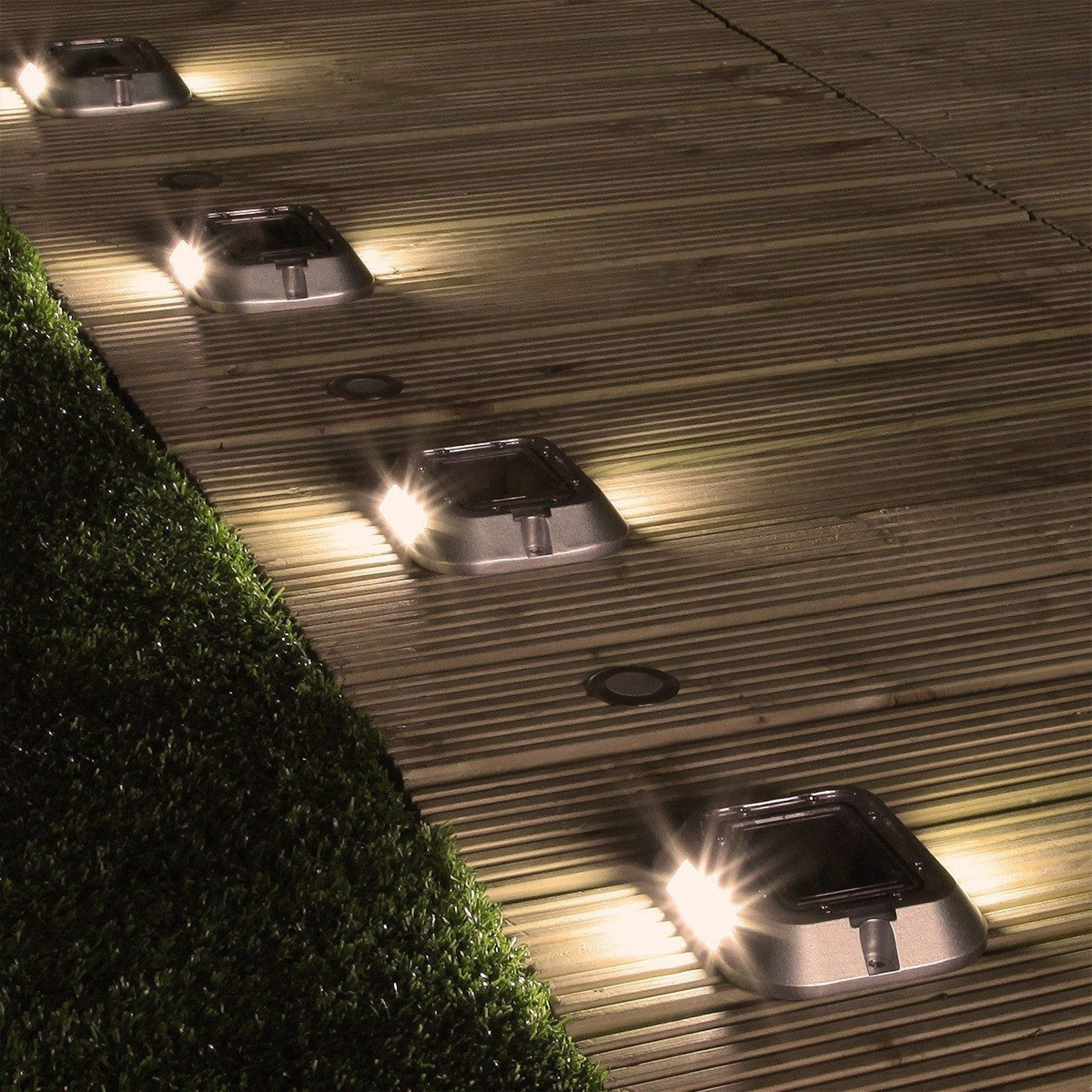 Super Solar Path Driveway Light High Power Warm White Leds 4 Pack with regard to proportions 4200 X 4200