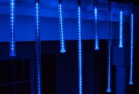 T8 Blue Grand Cascade Led Light Tubes E17 Base Christmas Decor throughout size 1500 X 1500