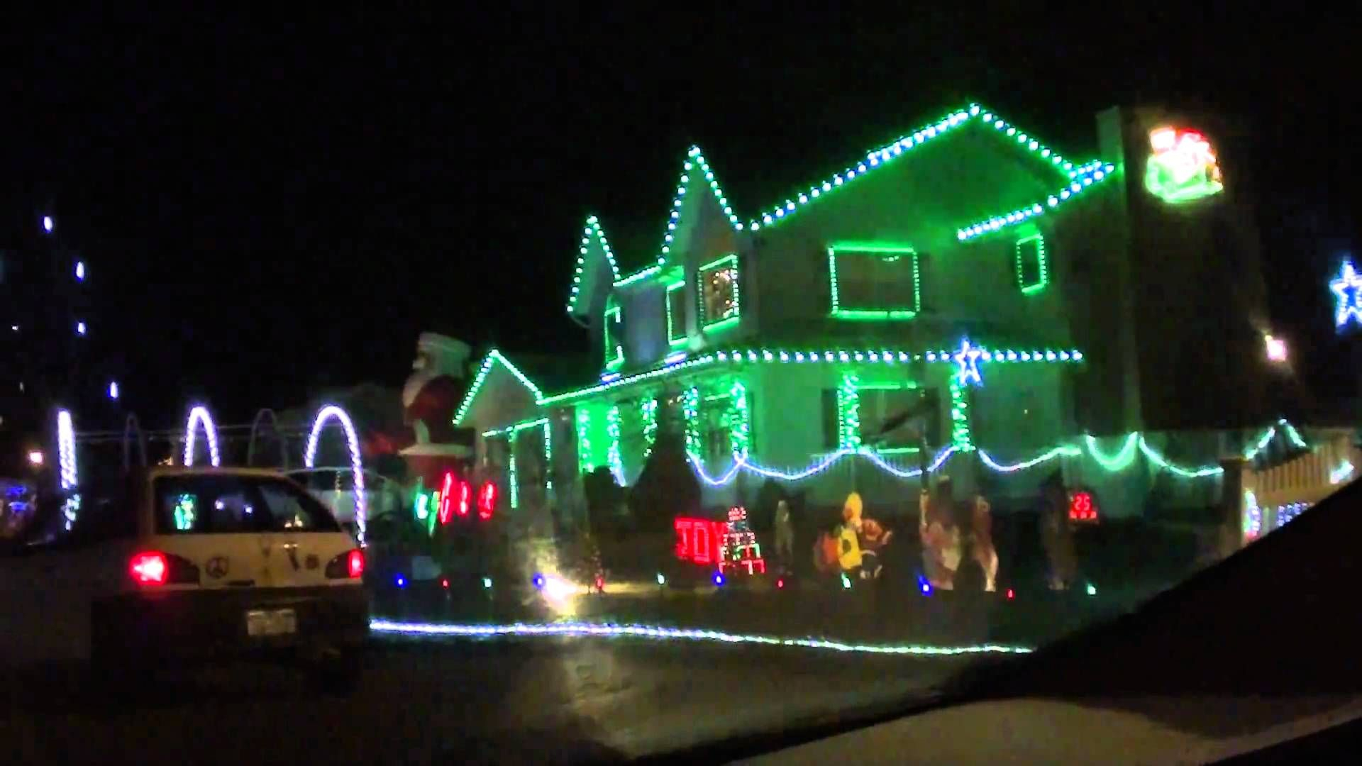 The Best Dancing Christmas Lights Ever Most Wonderful Time Of The inside dimensions 1920 X 1080