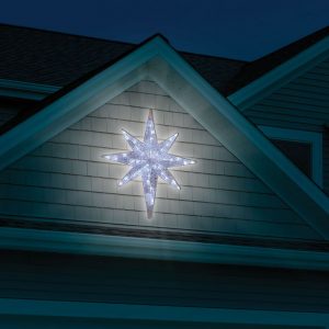 The Prismatic Star Of Bethlehem Light Show Hammacher Schlemmer for dimensions 1000 X 1000