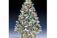 The Thomas Kinkade Snow Globe Tabletop Tree Hammacher Schlemmer pertaining to size 1000 X 1000