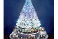 Thomas Kinkade Christmas Tree With Lights Motion And Music within size 1080 X 1080