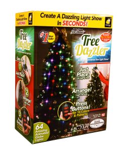 Tree Dazzler As Seen On Tvshark Tank Christmas Led Lights Plastic inside sizing 2400 X 3000