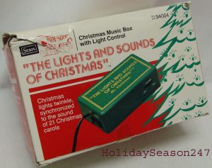 Vintage Mr Christmas Lights Sounds Electric Music Box Tree in proportions 1000 X 790